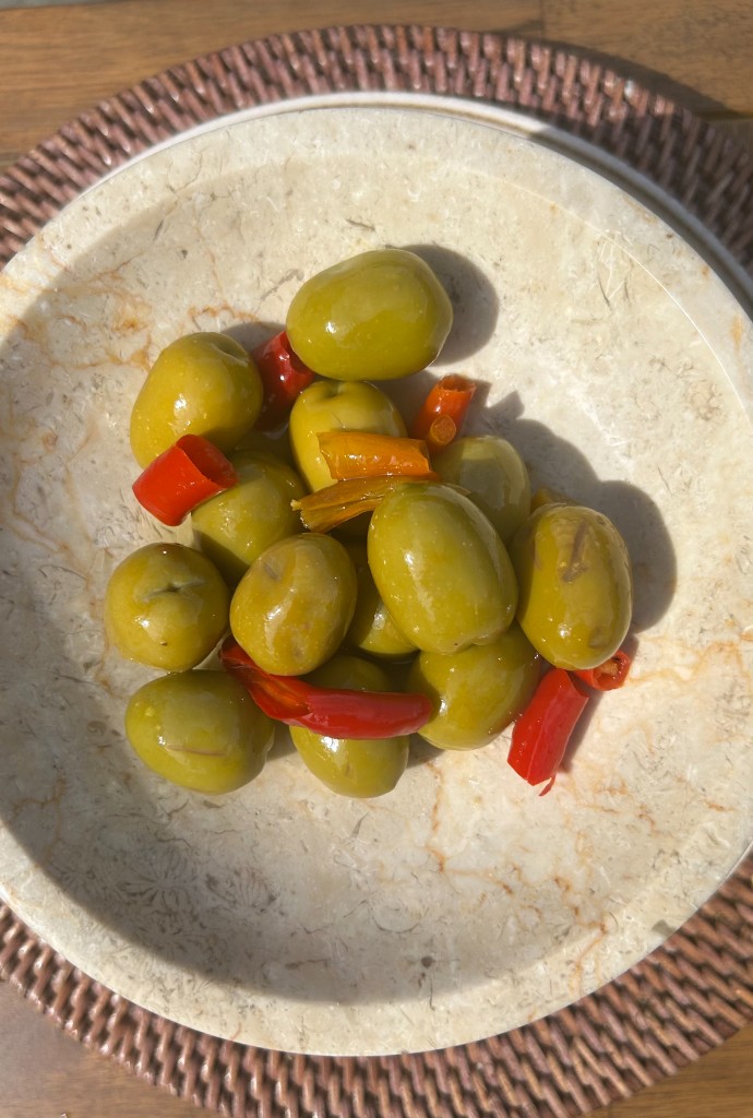 Aceituna Gordal picante